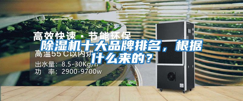 除濕機(jī)十大品牌排名，根據(jù)什么來的？
