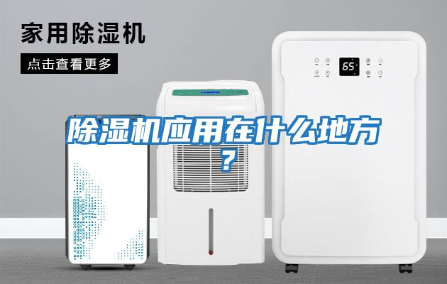 除濕機應(yīng)用在什么地方？