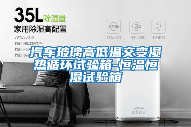 汽車玻璃高低溫交變濕熱循環試驗箱-恒溫恒濕試驗箱