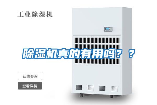 除濕機真的有用嗎？？