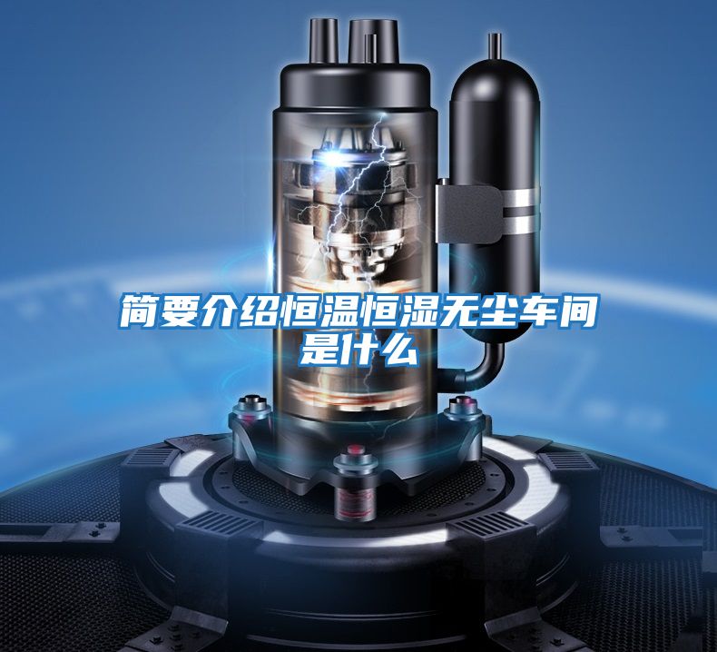 簡(jiǎn)要介紹恒溫恒濕無(wú)塵車間是什么