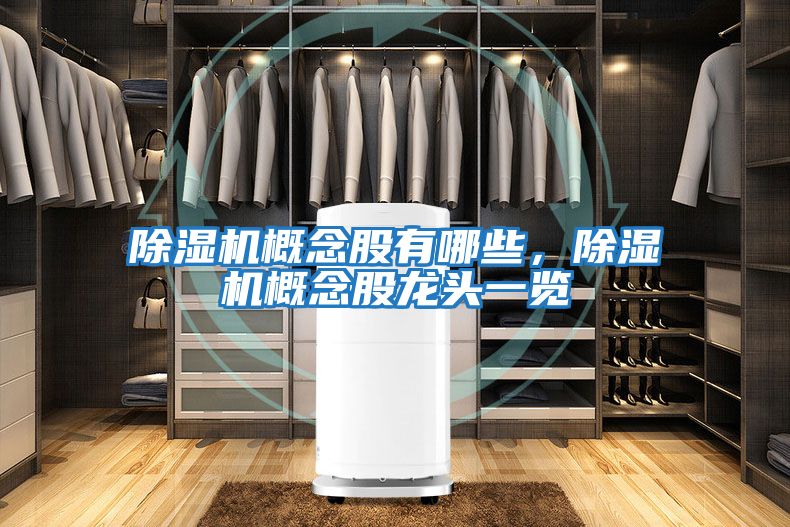除濕機概念股有哪些，除濕機概念股龍頭一覽