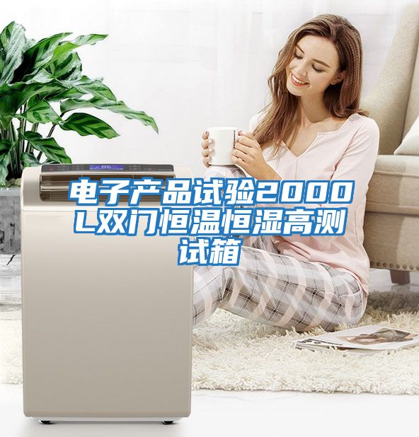 電子產品試驗2000L雙門恒溫恒濕高測試箱