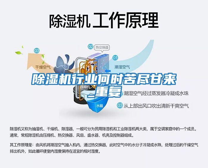 除濕機行業何時苦盡甘來_重復