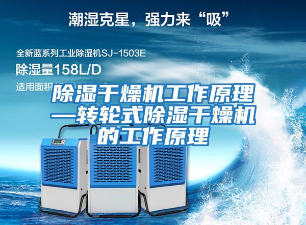 除濕干燥機工作原理—轉輪式除濕干燥機的工作原理