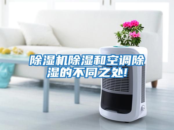 除濕機除濕和空調除濕的不同之處!